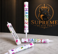Load image into Gallery viewer, 480 Happy Party Sparkler Candles – Bulk Birthday Cake Sparklers for Celebrations Bulk Candles Supreme Black Fox