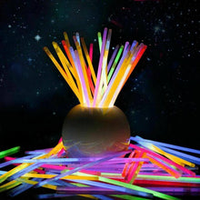 Cargar imagen en el visor de la galería, 100 Glow Stick Bracelets Glow Sticks Supreme Black Fox