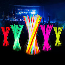 Cargar imagen en el visor de la galería, 100 Glow Stick Bracelets Glow Sticks Supreme Black Fox