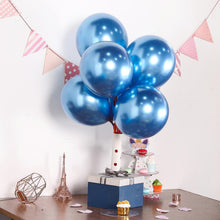 Cargar imagen en el visor de la galería, 25 Blue Chrome Balloons Balloons Supreme Black Fox