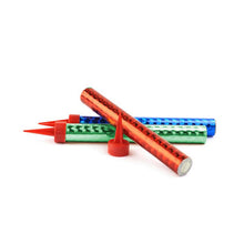 Cargar imagen en el visor de la galería, 3 Multi Color Sparkling Candles (Small) - Birthday Party Wedding Bottle Service - Candle Sparklers Cake Sparkler Candles Supreme Black Fox