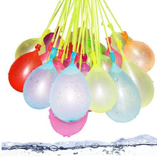 Load image into Gallery viewer, 555 Instant Water Balloons - Bunch O Instant Water Balloon Self-Sealing Already Tied Rapid Fill (5 Packs) Balloons Supreme Black Fox