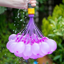 Load image into Gallery viewer, 555 Instant Water Balloons - Bunch O Instant Water Balloon Self-Sealing Already Tied Rapid Fill (5 Packs) Balloons Supreme Black Fox
