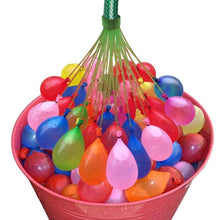 Load image into Gallery viewer, 555 Instant Water Balloons - Bunch O Instant Water Balloon Self-Sealing Already Tied Rapid Fill (5 Packs) Balloons Supreme Black Fox