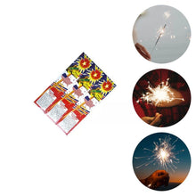 Загрузить изображение в средство просмотра галереи, 10&quot; Gold Sparklers (Medium) - 96 Pack Metal Wire Sparkler Sticks Sparkler Supreme Black Fox 
