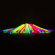 Load image into Gallery viewer, 100 Glow Stick Bracelets Glow Sticks Supreme Black Fox 
