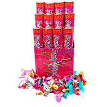 Load image into Gallery viewer, 12&quot; Confetti Cannon (12 Pack) - Large (12 Inch) Confetti Cannons Air Compressed Party Poppers Blaster Indoor and Outdoor Safe Perfect For Any Party New Years Eve or Wedding Celebrations Shoot Streamers Confetti Cannon Supreme Black Fox 
