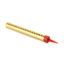 Загрузить изображение в средство просмотра галереи, 12 Gold Sparkling Candles (Medium) - Cake Sparkler - Birthday Wedding Sweet 16 Candle Sparklers Candles Supreme Black Fox 
