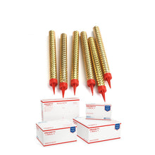 Загрузить изображение в средство просмотра галереи, 120 Gold Sparkling Candles (Medium) - Bulk Birthday Wedding Sweet 16 Candle Sparklers Night Club Restaurant Bottle Service Sparkler Bulk Candles Supreme Black Fox 
