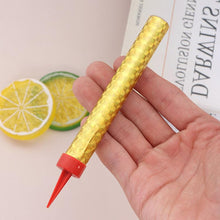 Загрузить изображение в средство просмотра галереи, 120 Gold Sparkling Candles (Medium) - Bulk Birthday Wedding Sweet 16 Candle Sparklers Night Club Restaurant Bottle Service Sparkler Bulk Candles Supreme Black Fox 
