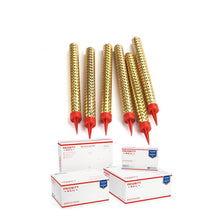 Загрузить изображение в средство просмотра галереи, 240 Gold Sparkling Candles (Large) - Bulk Birthday Wedding Sparklers Sweet 16 Cake Candle Sparkler Bulk Candles Supreme Black Fox 
