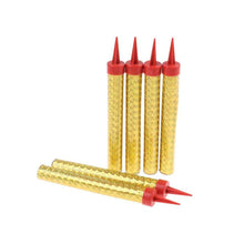 Загрузить изображение в средство просмотра галереи, 240 Gold Sparkling Candles (Large) - Bulk Birthday Wedding Sparklers Sweet 16 Cake Candle Sparkler Bulk Candles Supreme Black Fox 
