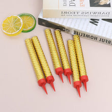 Загрузить изображение в средство просмотра галереи, 240 Gold Sparkling Candles (Large) - Bulk Birthday Wedding Sparklers Sweet 16 Cake Candle Sparkler Bulk Candles Supreme Black Fox 
