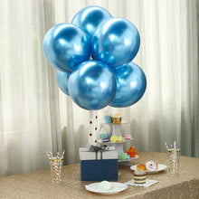 Load image into Gallery viewer, 25 Blue Chrome Balloons Balloons Supreme Black Fox 
