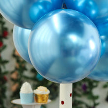 Загрузить изображение в средство просмотра галереи, 25 Blue Chrome Balloons Balloons Supreme Black Fox 

