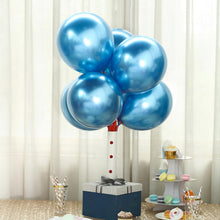 Load image into Gallery viewer, 25 Blue Chrome Balloons Balloons Supreme Black Fox 
