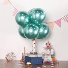 Загрузить изображение в средство просмотра галереи, 25 Green Chrome Balloons Balloons Supreme Black Fox 
