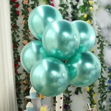 Load image into Gallery viewer, 25 Green Chrome Balloons Balloons Supreme Black Fox 
