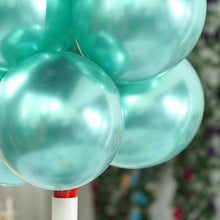 Загрузить изображение в средство просмотра галереи, 25 Green Chrome Balloons Balloons Supreme Black Fox 
