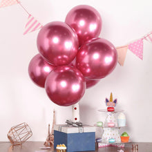 Load image into Gallery viewer, 25 Pink Chrome Balloons Balloons Supreme Black Fox 
