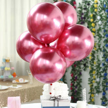 Load image into Gallery viewer, 25 Pink Chrome Balloons Balloons Supreme Black Fox 
