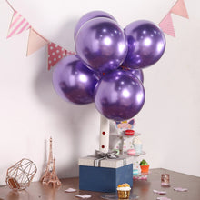 Load image into Gallery viewer, 25 Purple Chrome Balloons Balloons Supreme Black Fox 
