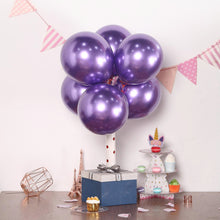 Load image into Gallery viewer, 25 Purple Chrome Balloons Balloons Supreme Black Fox 
