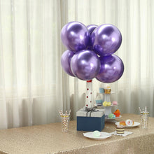 Загрузить изображение в средство просмотра галереи, 25 Purple Chrome Balloons Balloons Supreme Black Fox 
