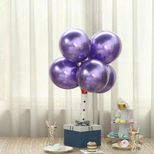 Загрузить изображение в средство просмотра галереи, 25 Purple Chrome Balloons Balloons Supreme Black Fox 
