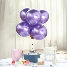 Загрузить изображение в средство просмотра галереи, 25 Purple Chrome Balloons Balloons Supreme Black Fox 
