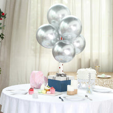 Загрузить изображение в средство просмотра галереи, 25 Silver Chrome Balloons Balloons Supreme Black Fox 
