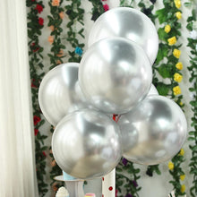 Загрузить изображение в средство просмотра галереи, 25 Silver Chrome Balloons Balloons Supreme Black Fox 
