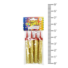 Загрузить изображение в средство просмотра галереи, 4 Gold Sparkling Candles (Small) - Birthday Party Decoration, Christmas Party, Sparklers, Celebration, Wedding, Anniversary, Prom, Sparkler, Birthday, Bottle Service Candles Supreme Black Fox 
