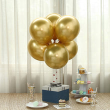 Загрузить изображение в средство просмотра галереи, 50 Gold Chrome Balloons - Metallic Balloon Chrome Shiny Latex 12&quot; Thicken For Wedding Party Baby Shower Graduation Balloons Supreme Black Fox 
