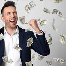 Загрузить изображение в средство просмотра галереи, Money Confetti Cannon (12 Pack) - Large Cannons $100 Bills Cash Party Poppers Blaster Business Promotion New Years Eve Wedding Celebrations Birthday Confetti Cannon Supreme Black Fox 
